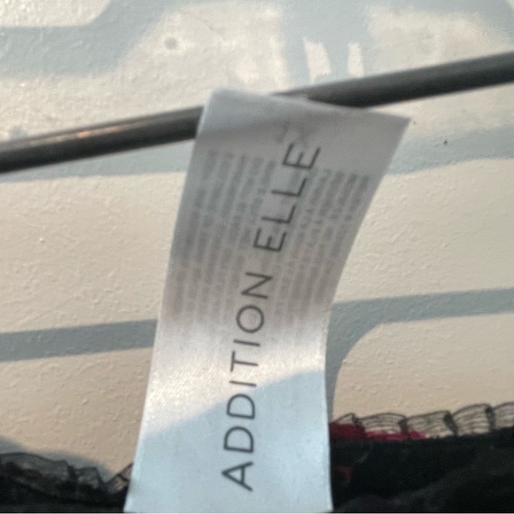 ✨NWT✨ Addition Elle high brief lingerie lace panty black 1X - Picture 4 of 11